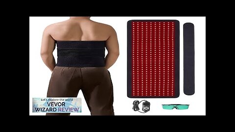 VEVOR Red Light Therapy Mat for Body 400PCS 3-Chip LED Light Therapy Review