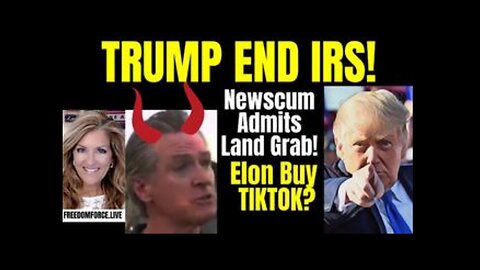 TRUMP TO END IRS! Newscum Admission - Jan 15