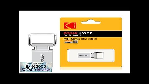 for Kodak K112 64G USB2.0 Flash Disk Flash Pendrive Mini Metal USB Review