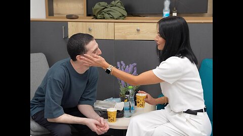 Reunited: Elkanah Bohbot and his wife Rivka