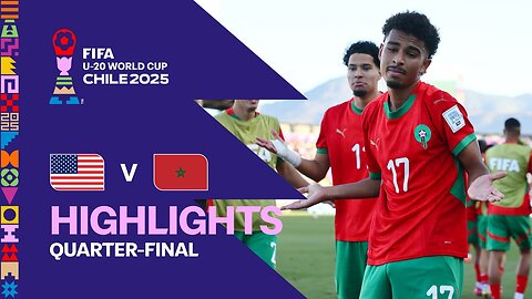 USA vs Morocco Highlights | FIFA U-20 World Cup Chile 2025