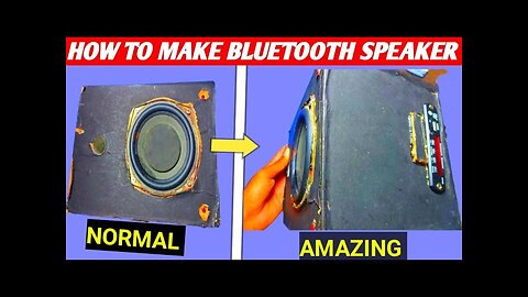diy bluetooth speaker