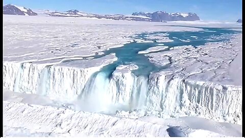 ANTARCTIC ICE WALL - BRITISH EXPEDITION OF 1839-1843 - IT'S TRUE SIZE & DISTANCE 👊