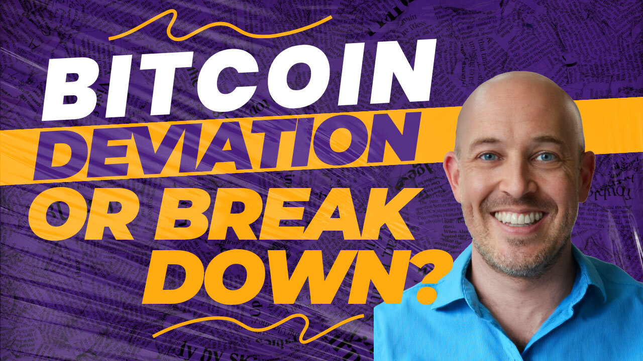 🔵 Bitcoin - Deviation or Bear Flag Breakdown?