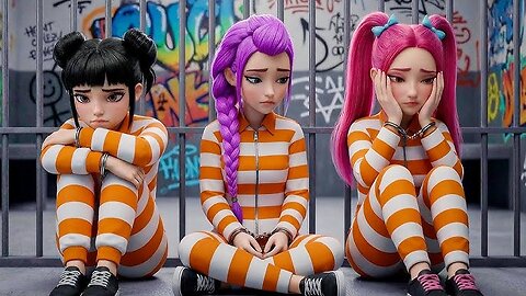 Rescuing Rumi & Mira from the Broken Prison Escape Dream🔥 K-POP Demon Hunters|Official Music Video