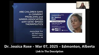 Dr. Jessica Rose - Mar 07, 2025 - Edmonton, Alberta