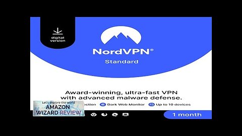 NordVPN Standard – 1-Month VPN & Cybersecurity Software For 10 Devices Review