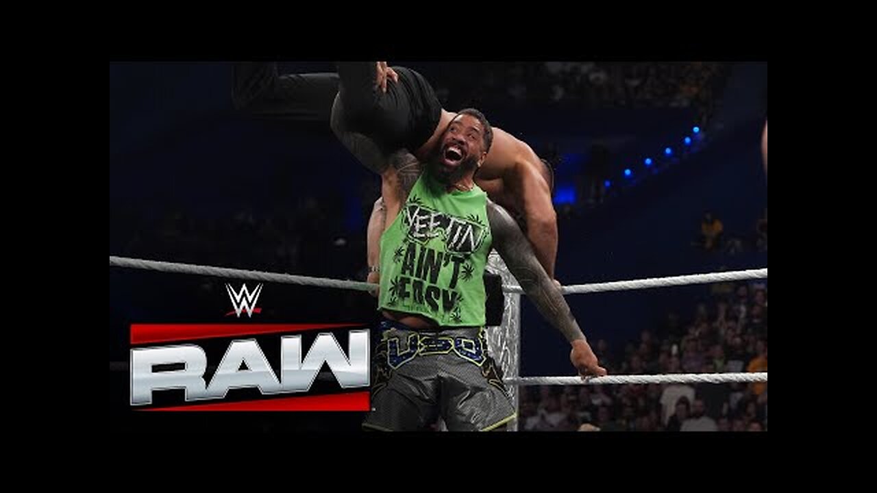 Jey Uso saves Jimmy Uso from Vision onslaught after Bronson Reed win Raw highlights, Oct. 13, 2025