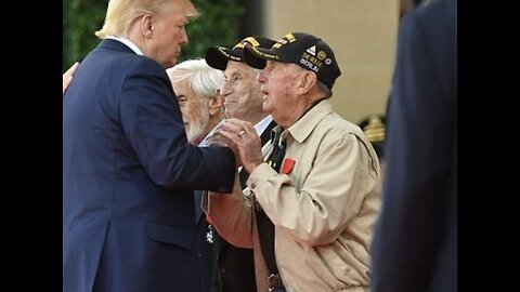 101 YEAR OLD VETERAN TELLS TRUMP HE’S READY TO FIGHT !!!
