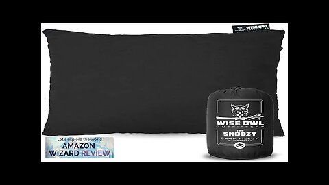 Wise Owl Outfitters Camping Pillow Camping Essentials and Travel Pillow Review