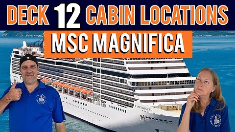 MSC Magnifica Cabin Deck 12 | Tall Man's Cruise Adventures