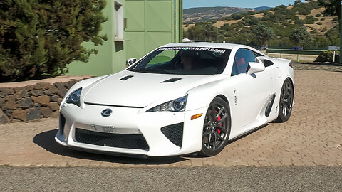 Lexus LFA - Lovely V10 Engine Sounds !