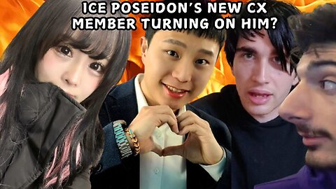 ICE POSEIDON'S NEW CX MEMBER TURNING ON HIM? #iceposeidon #japan #kickstreaming