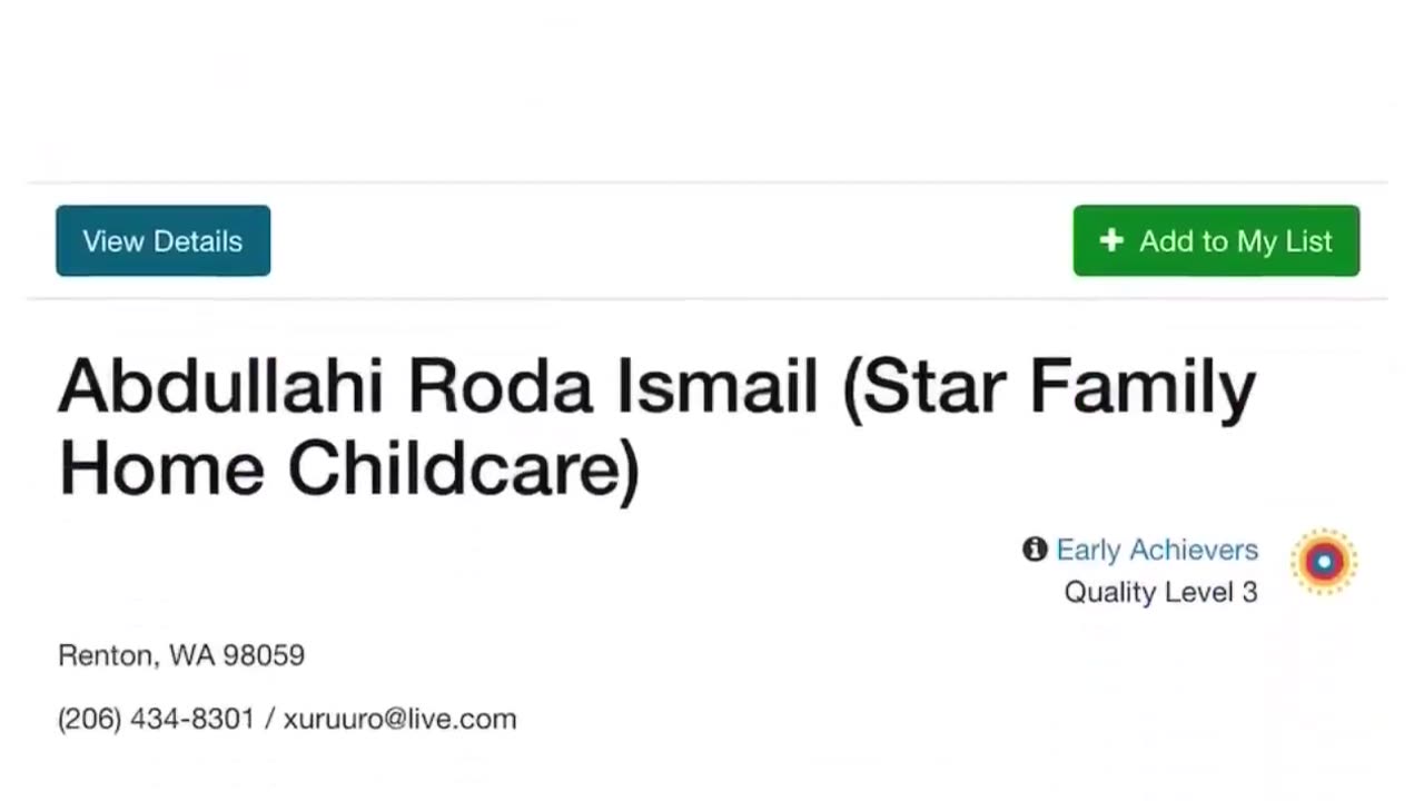 500 fraudulent Somali student centers.