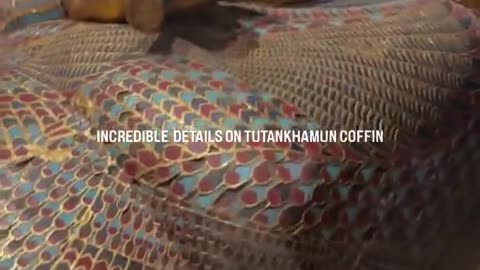 Breathtaking details on Tutankhamun’s Coffin