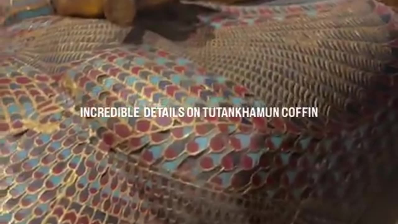 Breathtaking details on Tutankhamun’s Coffin