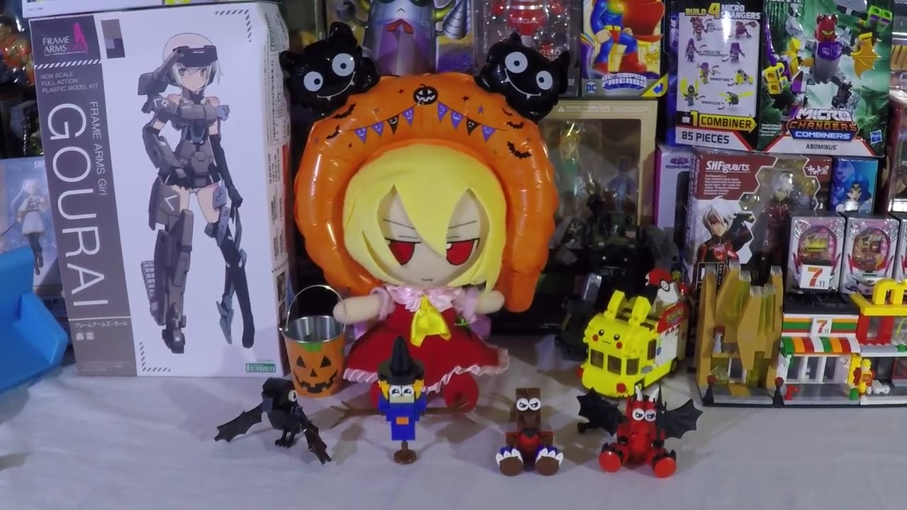 Temu Halloween boot-Lego bricks assembly (four types)