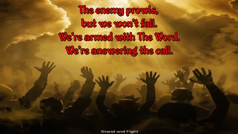 TodaysCreative ~ Stand and Fight { Lyrics } Remix 1