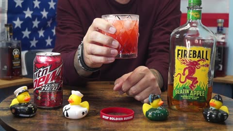 James Welsh - Fireball Blazin Apple & Mtn Dew Code Red