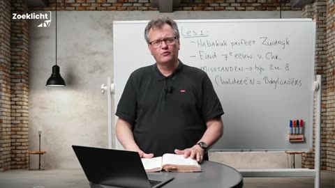 Zoeklicht TV - Bijbels Belicht #1 - Bijbelboek Habakuk Introductie op Habakuk