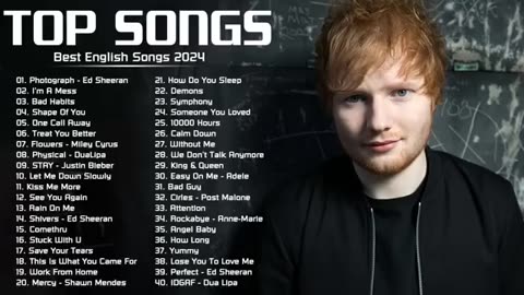 Best English song 2024,