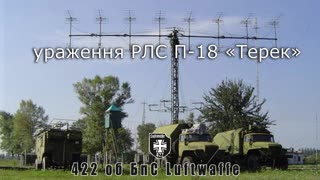 💥Kamikaze drone strike on enemy P18 "Terek" radar in Zaporizhzhia direction, - 422nd OBBpS