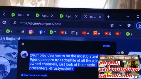 @rumblevideo has to be the most blatant pro #genocide pro