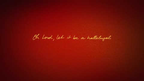 Lauren Daigle - Let It Be A Hallelujah (Official Lyric Video)