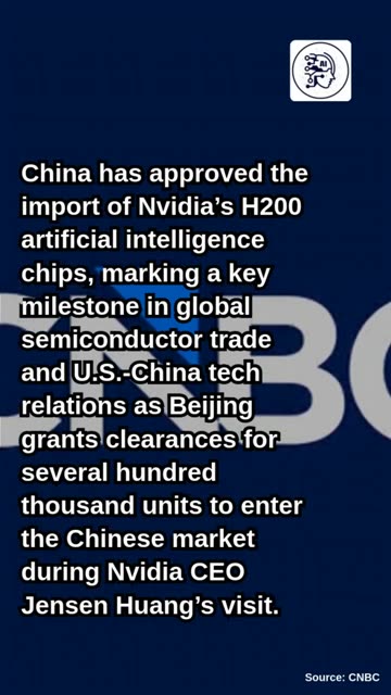 Landmark Nvidia Chip Approval by China