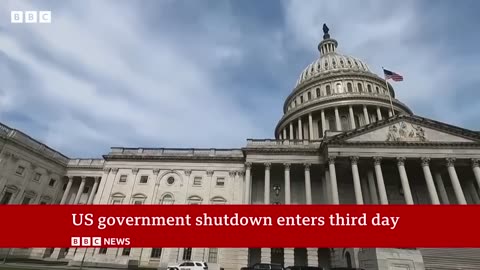 Donald Trump threatens ‘mass layoffs’ during US government shutdown _ BBC News