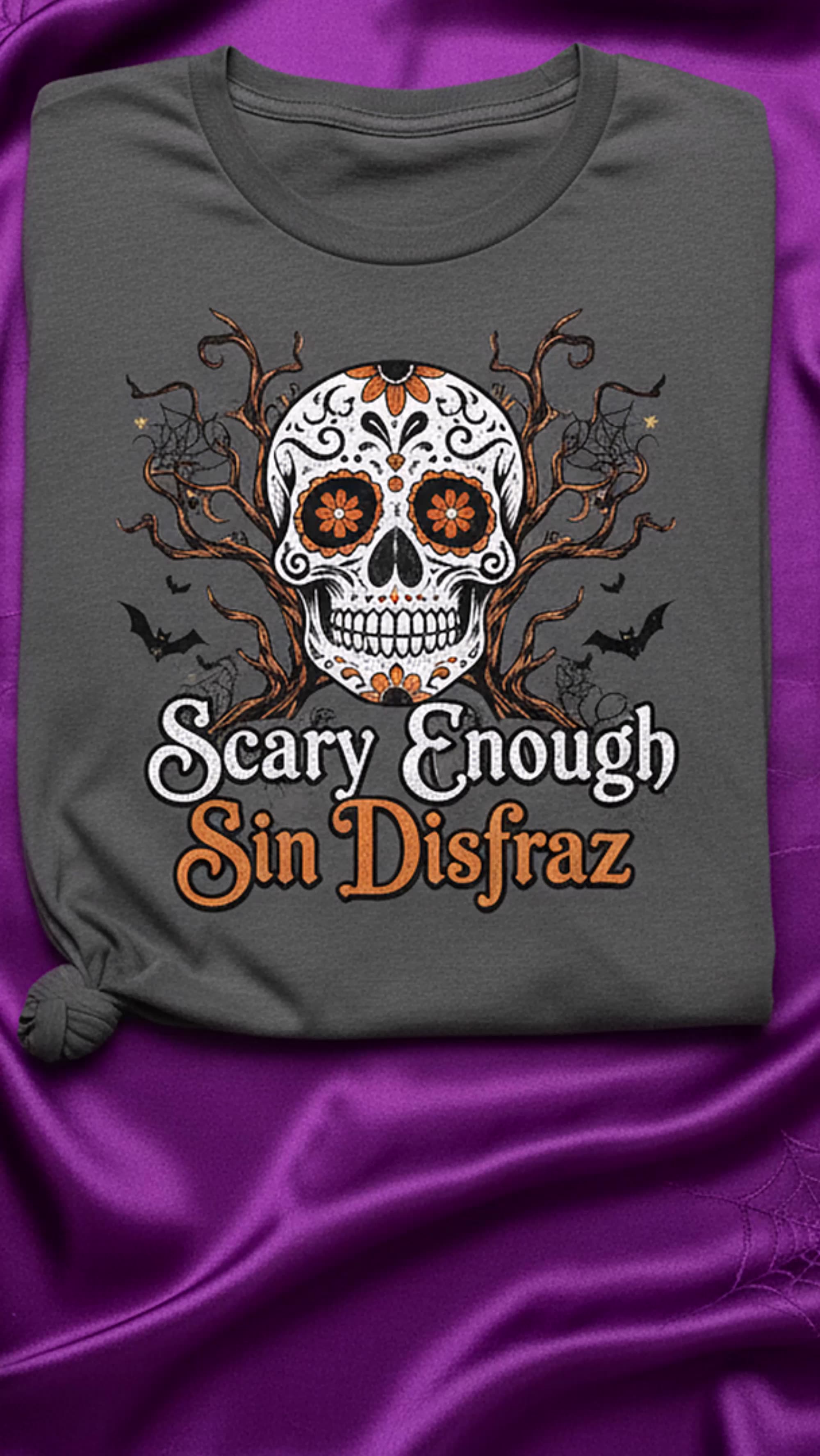 ¿Te atreves a salir así? Esta camiseta lo dice todo sin disfraz #SinMiedo #EstiloHalloween