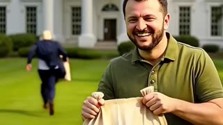 Zelenský, Trump, Putin - funny fejk video