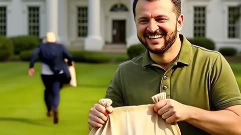Zelenský, Trump, Putin - funny fejk video