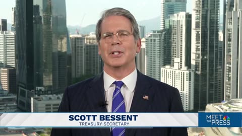 Scott Bessent Calls Out NBC Host's Cherry Picking Economic Numbers
