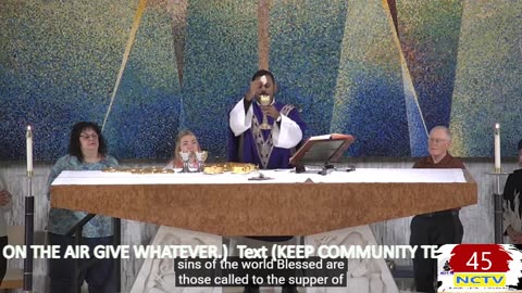 NCTV45 CATHOLIC MASS HOLY SPIRIT PARISH (ST VITUS) 4 PM SAT DEC 6 2025