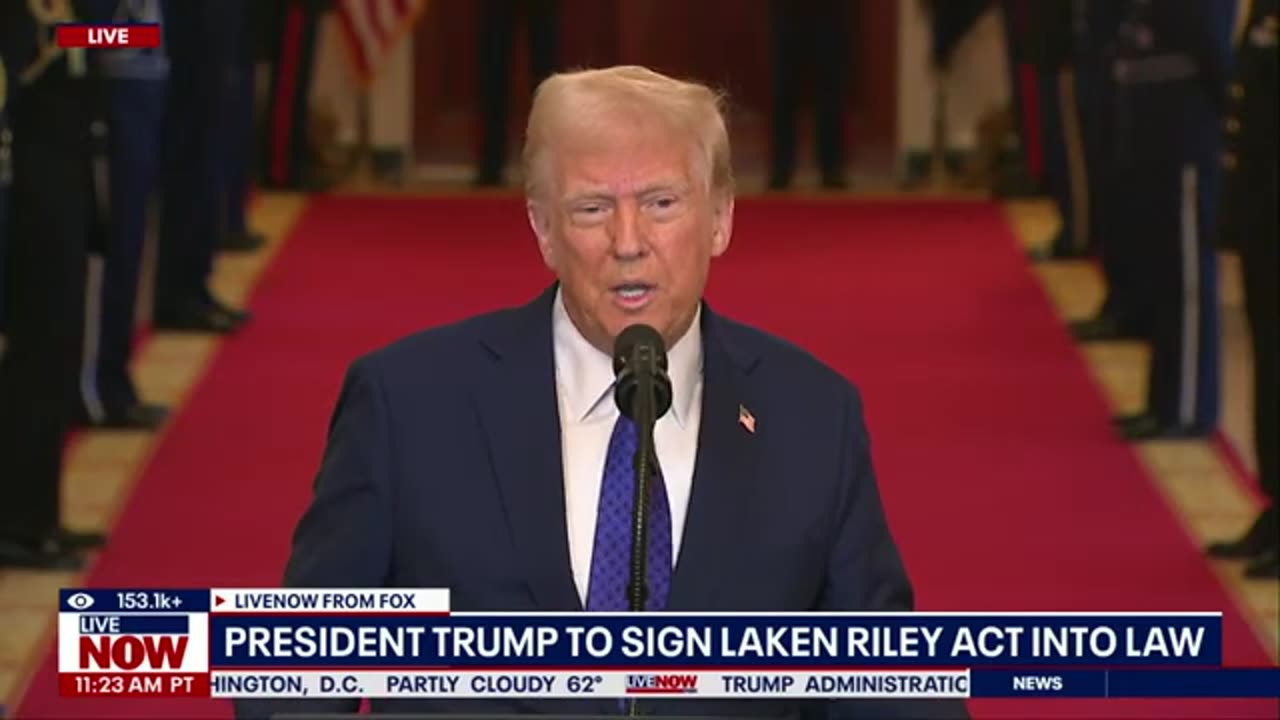 President Trump UNLEASHES on Laken Riley migrant killer