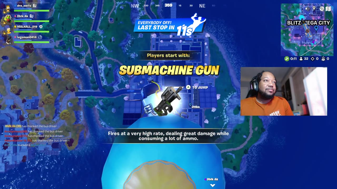 Live on Fortnite! Use code drewells in the item shop