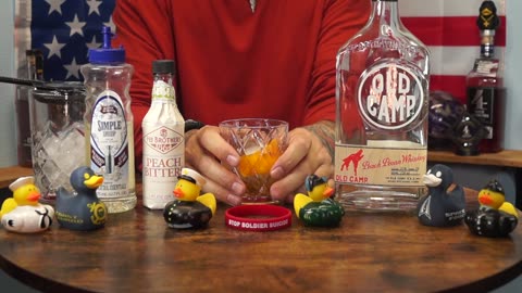 CPL Norman Levesque - Old Camp Peach Pecan Whiskey Old Fashioned