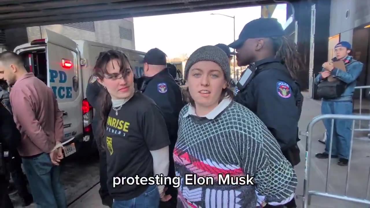 Anti-Elon protesters arrested