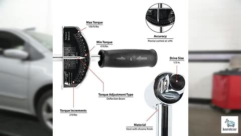 Performance Tool W3001C 1/2-Inch Beam Style Torque