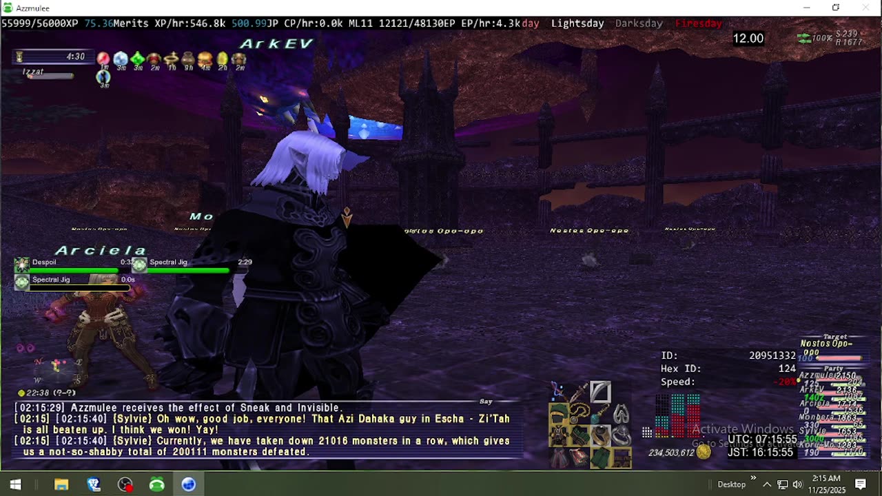 Playing Final Fantasy XI Online