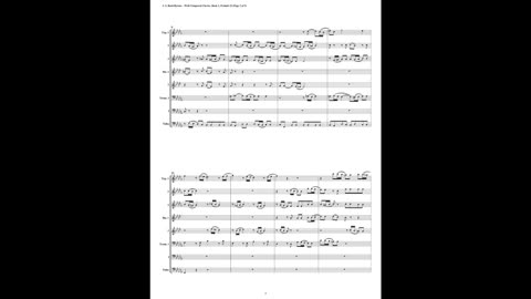 J.S. Bach - Well-Tempered Clavier: Part 1 - Prelude 22 (Brass Octet)