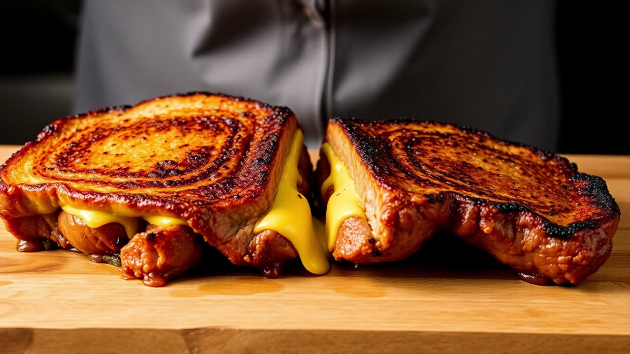 The Grilled Cheese Lamb Chop Illusion – Straight Out The FlavorVille Kitchen