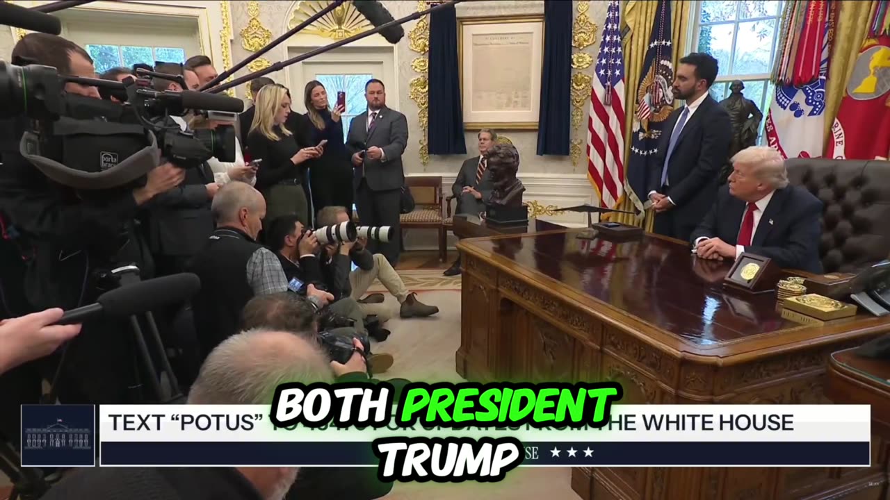 WATCH: Trump Trolls Mamdani On Live TV After “Fascist” Question 😭