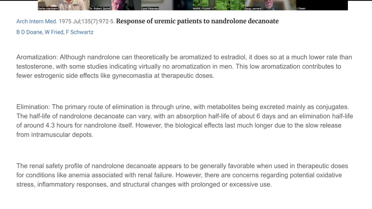 Nandrolone for Chronic Disease Prevention & Management