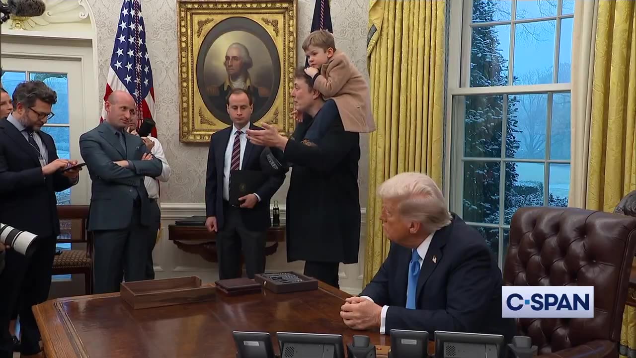 Jr. ELON MUSK IN WHITE HOUSEđź’•