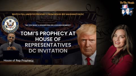 GOLDEN AGE PROPHECY: Apostle Arayomi's WORD at U.S. House of Representatives SLC Prayer Breakfast