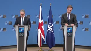 NATO Secretary General with the Prime Minister of the United Kingdom Keir Starmer - February 3, 2025