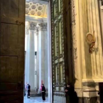 THESE DOORS WERE NOT MADE FOR US