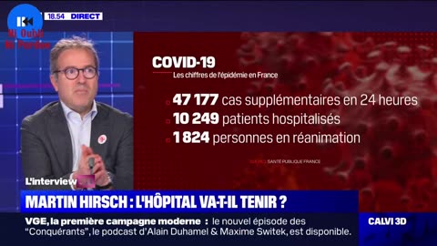 Martin Hirsch : « Grâce à la vaccination, la montée des cas graves a été retardée »